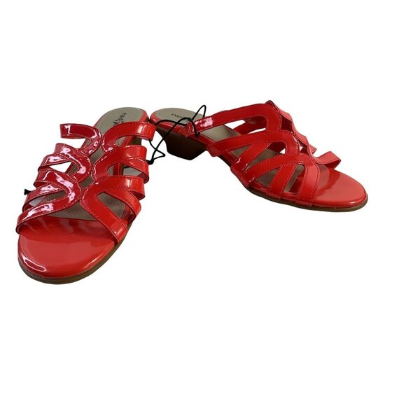 East 5th Shoes - East 5Th Women's Nice Coral Low Wedge